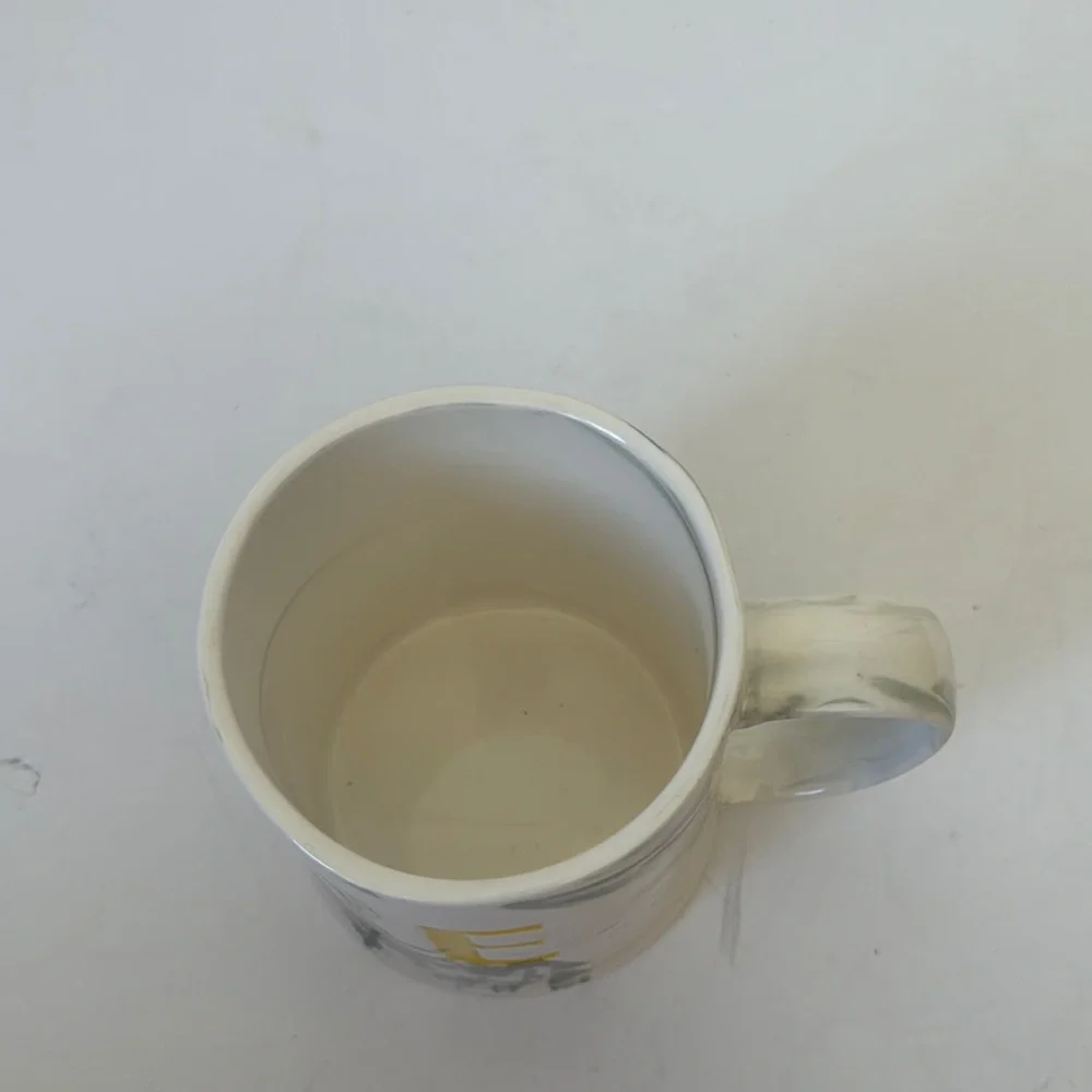 Anthropologie Letter E mug